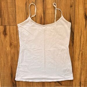 Old Navy White Spaghetti Strap Camisole Top
